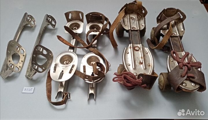 Ролики, коньки СССР. Цена за все 3 пары