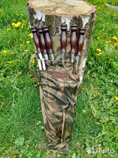 Набор шампуров в чехле