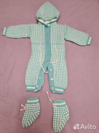 Трикотажный костюм для девочки