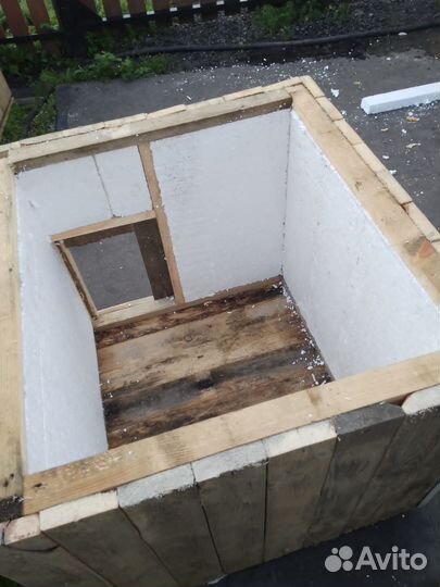 Будка для собаки утепленная