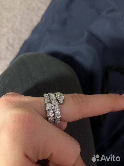 Серебряное кольцо