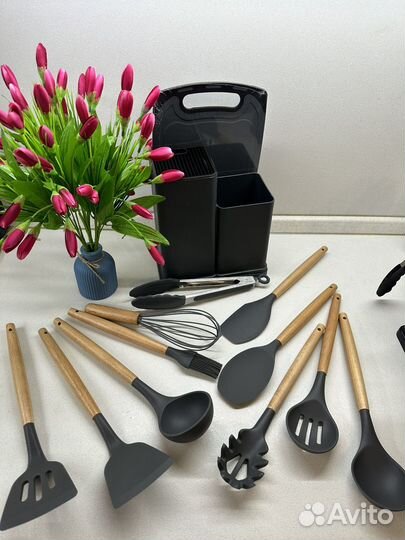 Набор кухонных принадлежностей с ножами Новые