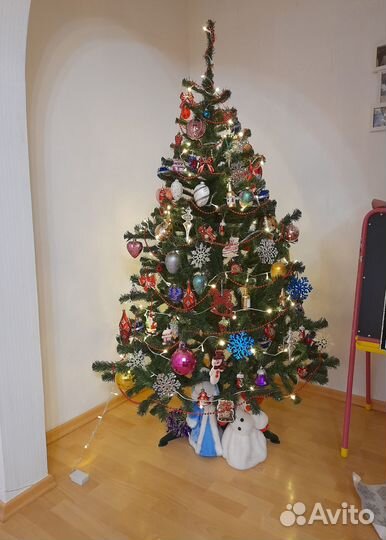 Елка искусственная б/у