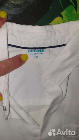 Рубашка школьная 140 размер для мальчика