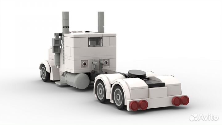 PDF инструкция грузовика Peterbilt из lego