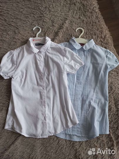 Рубашки на девочку 134