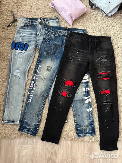 Джинсы amiri