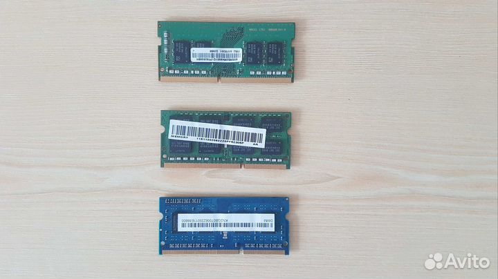 Оперативная память DDR3L / DDR4 для ноутбуков