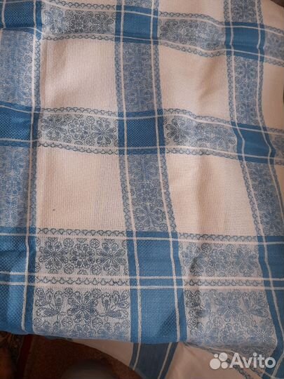 Скатерть лен СССР новая