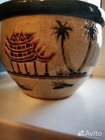 Горшок керамический