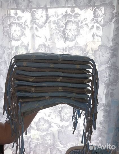 Комплект защитных бортиков в детскую кроватку