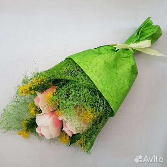 Мыльные букеты