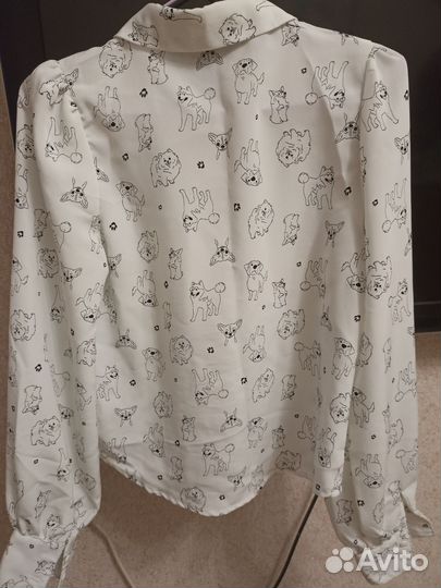 Блузка школьная для девочки р 146 152