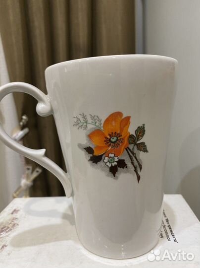 Бокалы-гиганты ретро Довбыш Чайка