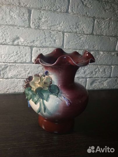 Ваза фарфор. Кисловодская с.ф. Феникс СССР