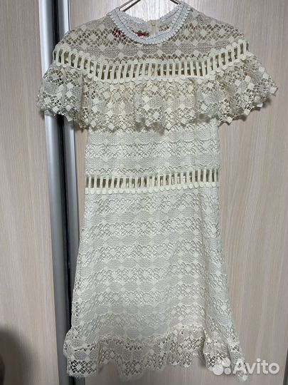 Платье вязаное женское