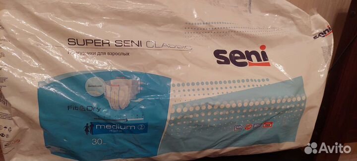 Подгузники и трусы для взрослых Seni