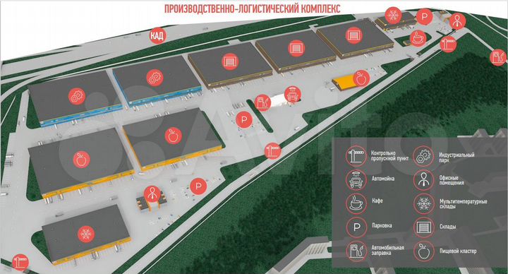2900м² склад в пос. Бугры