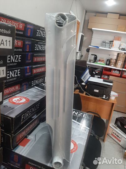 Радиаторы отопления 500/80, 500/100 алюминиевые