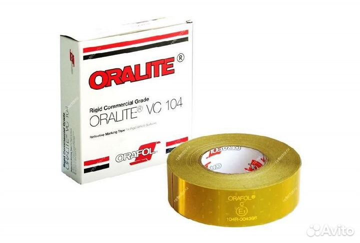 Светоотражающая лента Oralite VC104 желтая