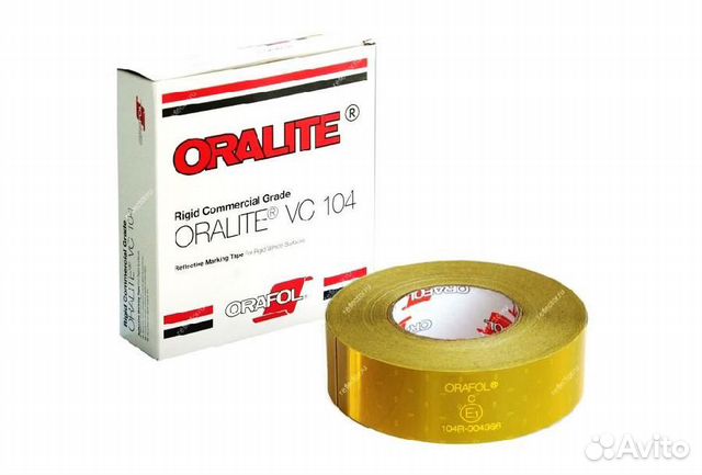 Светоотражающая лента Oralite VC104 желтая