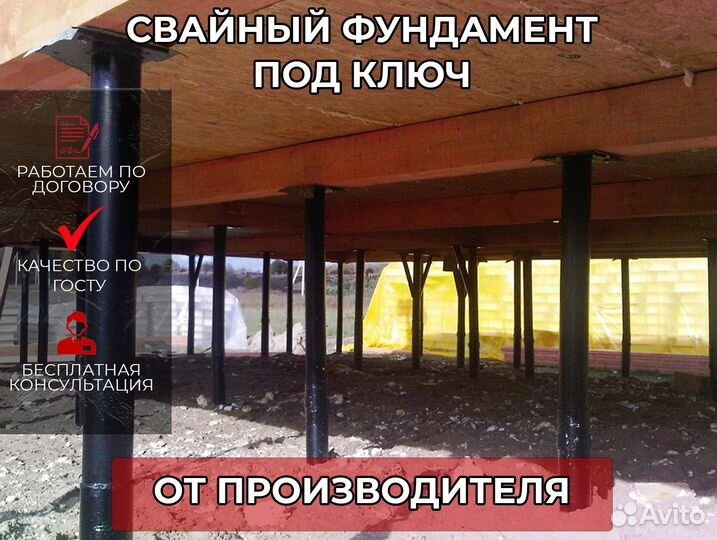 Винтовые сваи 108/2000