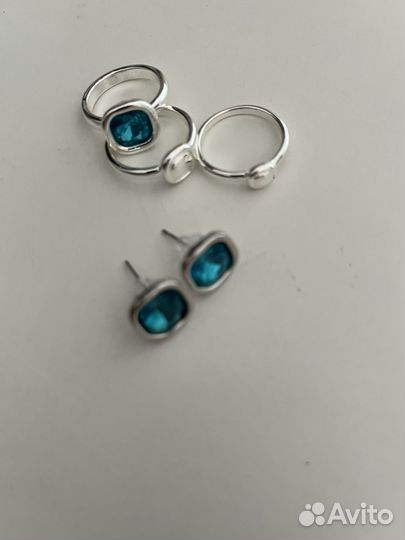 Серьги кольцо