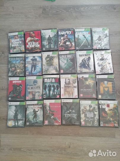 Пиратские диски Xbox 360