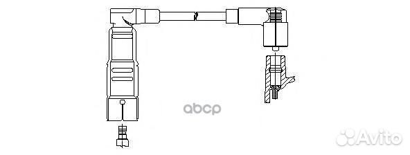 Провод зажигания 20155 bremi