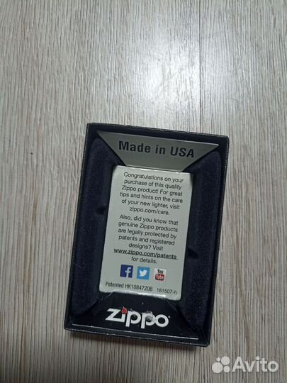 Zippo оригинальная зажигалка