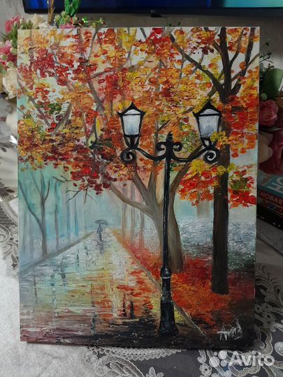 Картина маслом на холсте