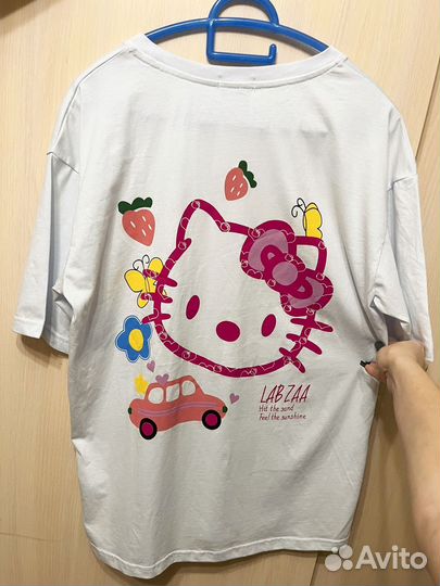 Футболка hello kitty