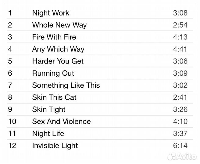 Scissor Sisters - Night Work CD Rus