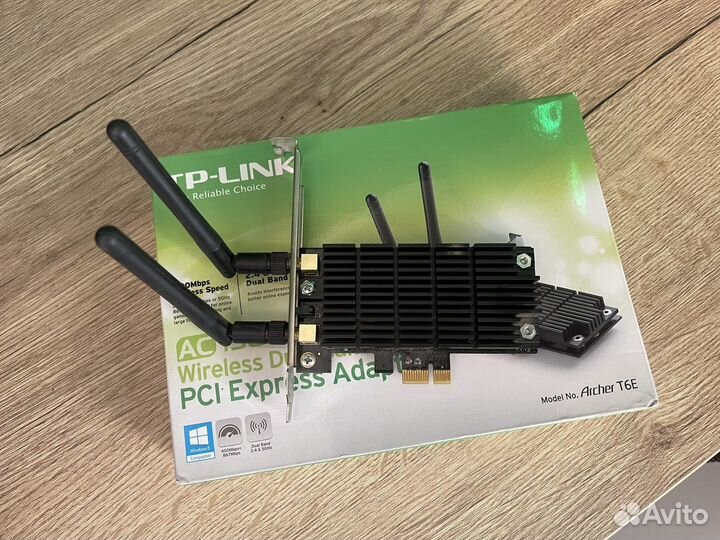 WiFi адаптер TP-Link Archer T6E AC1300 PCI