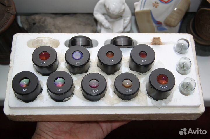 Зип мбс-9 мбс 10 Оптика Линзы Трубки СССР №2