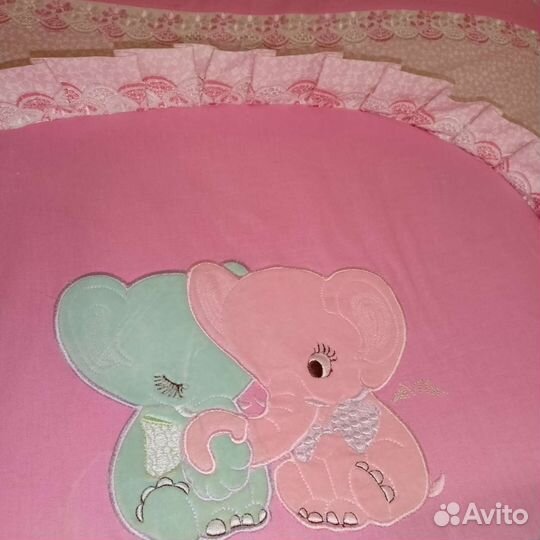 Комплект в детскую кроватку бортики