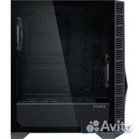 Корпус miditower ATX W/O PSU Z3 iceberg black zalm