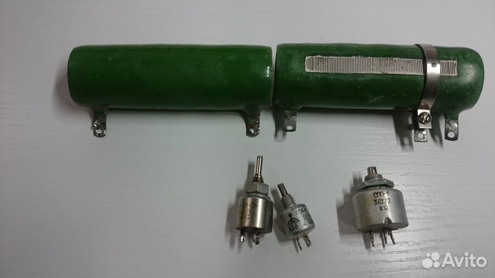 Резисторы и кондесаторы