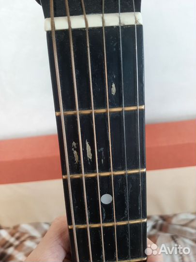 Акустическая гитара fender squier