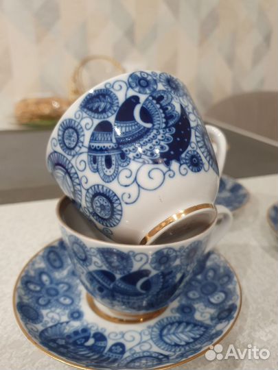Фарфоровые чашки СССР