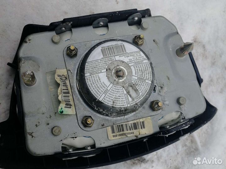 Руль с подушкой шкода фабия