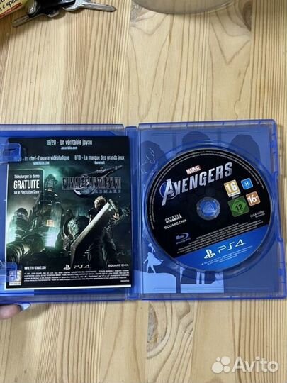 Игры для приставок ps4 Avengers