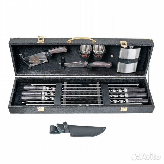 54391Шашлычный набор с шампурами №9/1