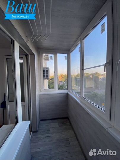 Остекление лоджии/Бесплатный замер