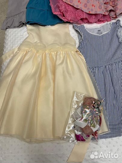 Пакет одежды на девочку 104 110