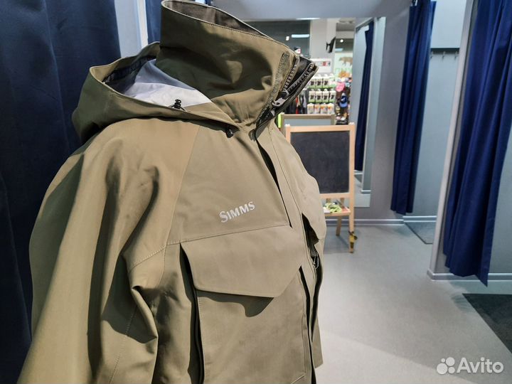 Куртка забродная Simms Guide Jacket, хаки