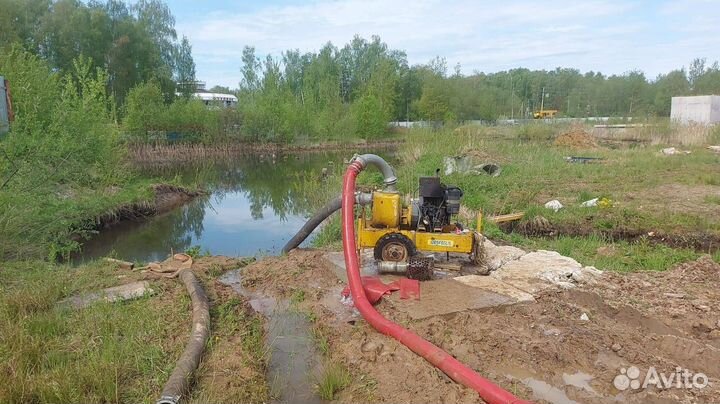 Аренда мотопомп насосов Вариско для откачки воды