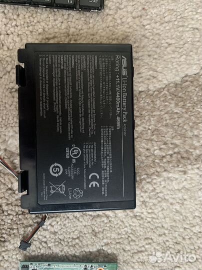 Запчасти от ноутбука asus k61lc