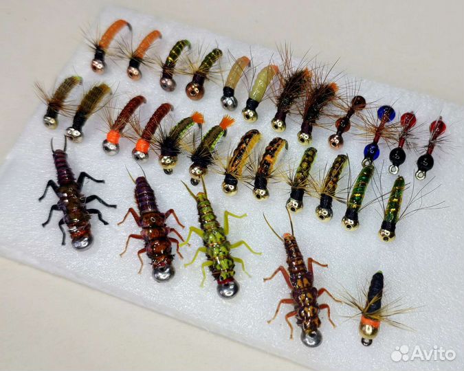 Мушки на хариуса. Мухи, нимфы, мормышки, наборы