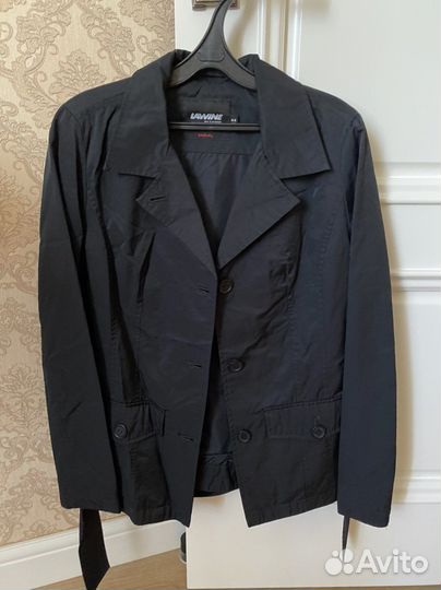 Пиджак осень-весна, с поясом